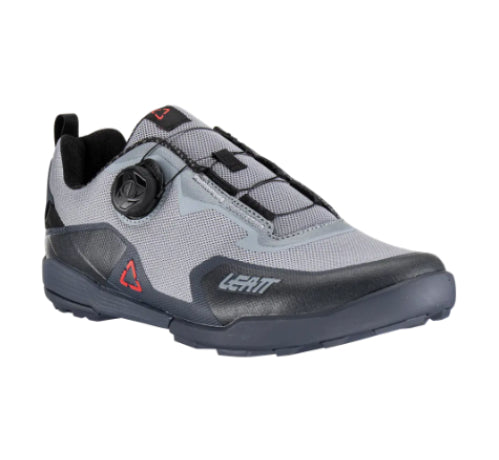Zapato tenis ciclismo mtb leatt 6.0 clip gris