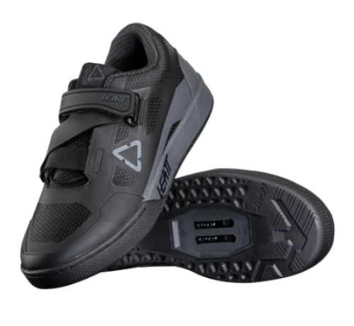 Zapato tenis ciclismo mtb leatt clip negro Eurobike Mx