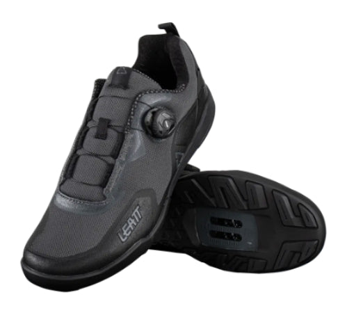 Zapato tenis ciclismo mtb leatt clip negro