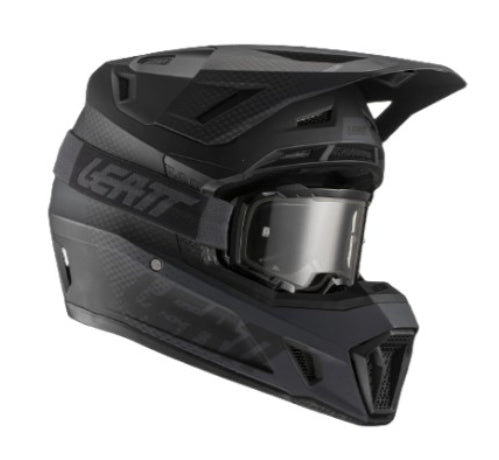 Kit casco y goggle leatt moto 7.5 carbon V22