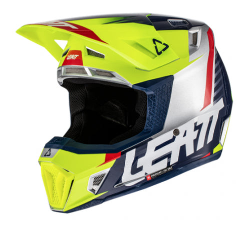 Kit casco y goggle leatt moto 7.5 V22