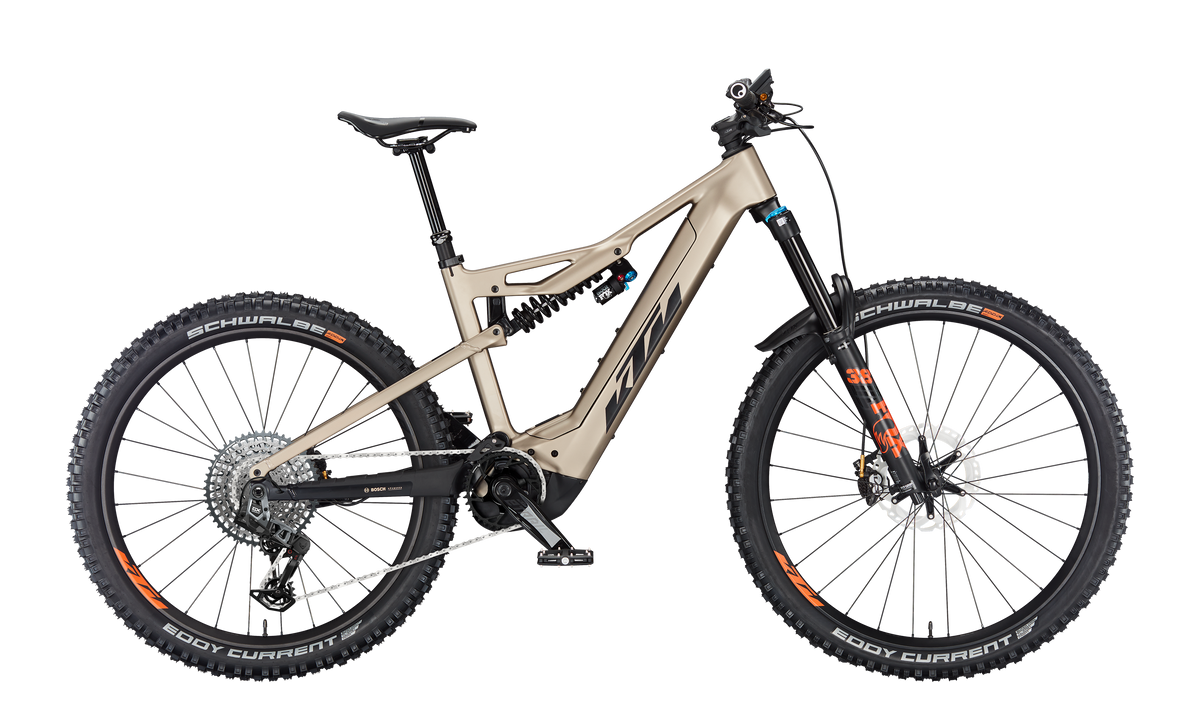 Bicicleta Eléctrica de Montaña Macina Prowler Prestige Rodado 29 y 27+ Doble susp Freno H BRONCE