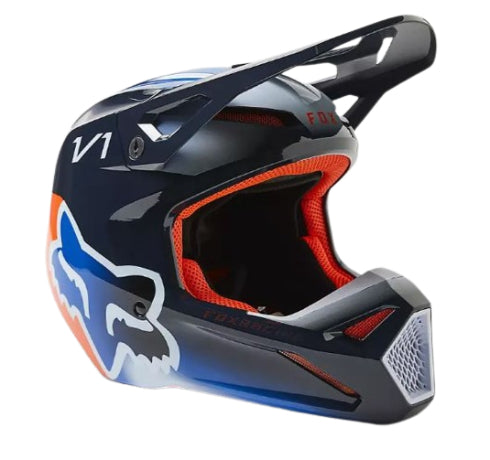 Casco fox V1 Toxsyk adulto azul