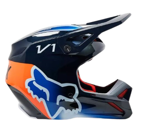 Casco fox V1 Toxsyk adulto azul