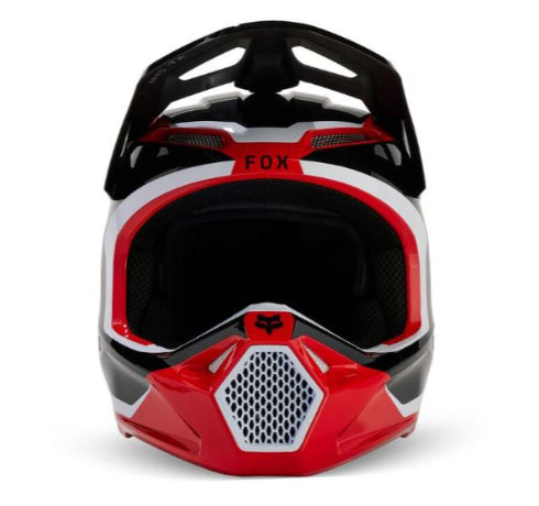 Casco fox V1 Nitro adulto rojo