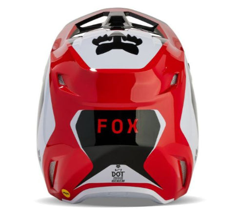 Casco fox V1 Nitro adulto rojo