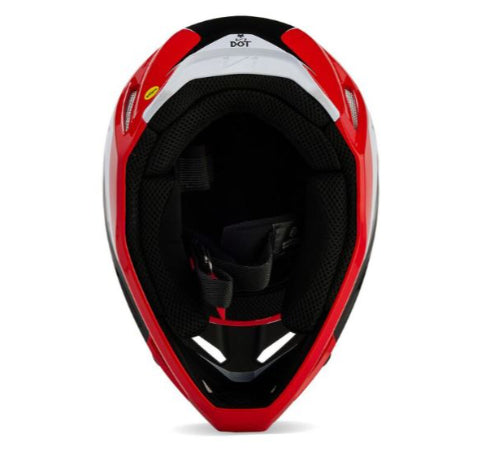 Casco fox V1 Nitro adulto rojo