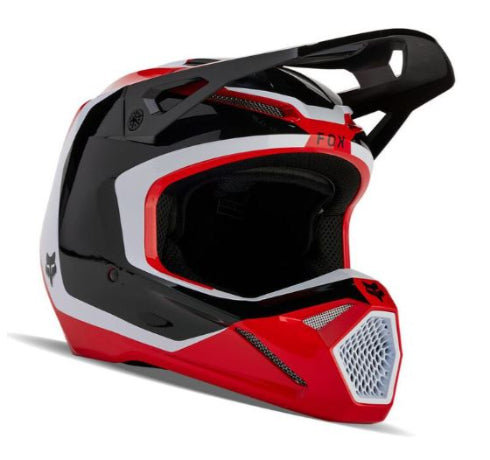 Casco fox V1 Nitro adulto rojo