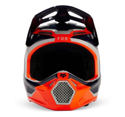 Casco fox V1 Nitro adulto naranja