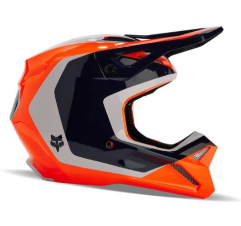 Casco fox V1 Nitro adulto naranja