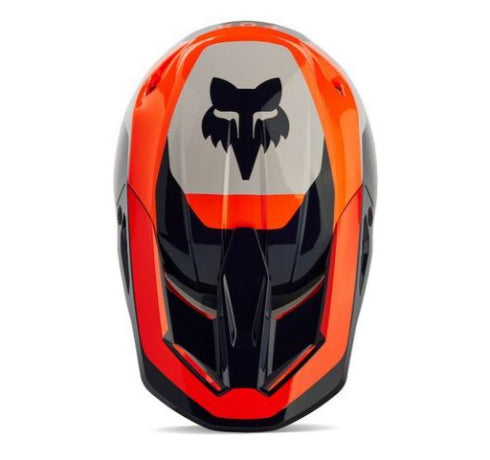 Casco fox V1 Nitro adulto naranja