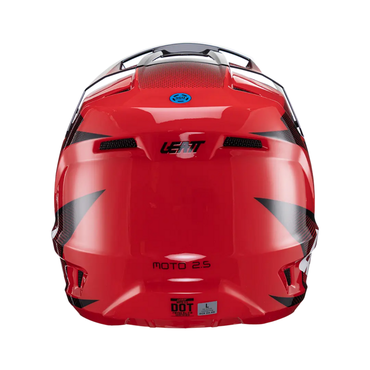 LEATT CASCO MOTO 2.5 V24 ROJO