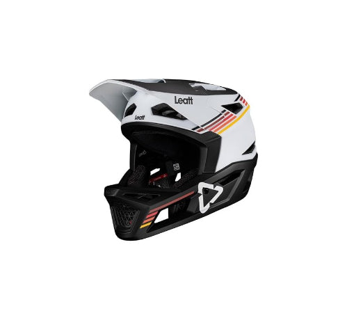 Casco para bicicleta leatt mtb gravity 4.0 negro/blanco