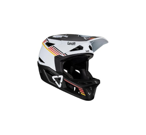 Casco para bicicleta leatt mtb gravity 4.0 negro/blanco