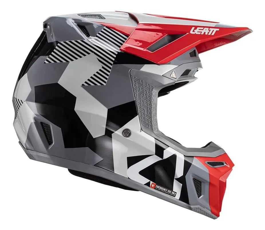 Kit casco y goggle leatt moto 8.5 v24 Forge