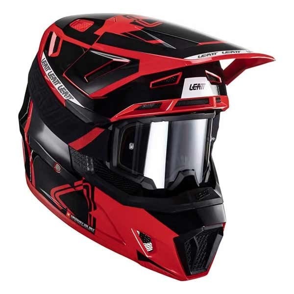 Kit casco y goggle leatt moto 7.5 v24