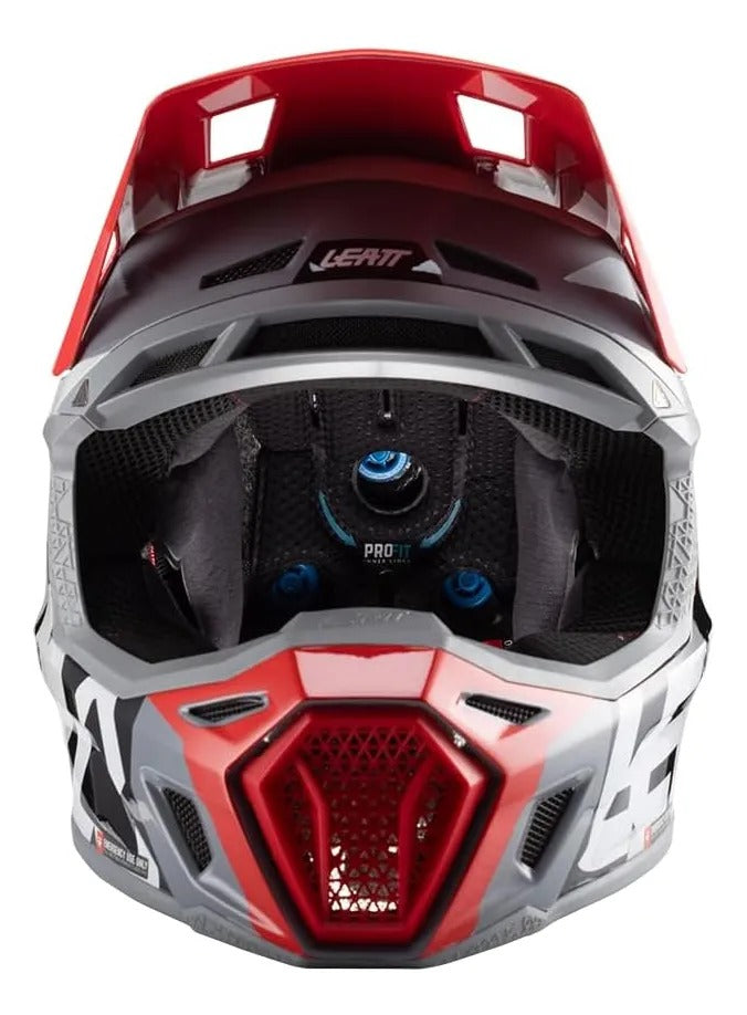 Kit casco y goggle leatt moto 8.5 v24 Forge