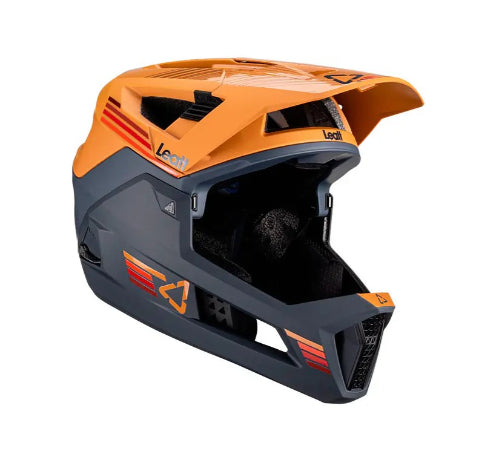 Casco para bicicleta leatt mtb enduro 4.0 Amarrillo/Gris