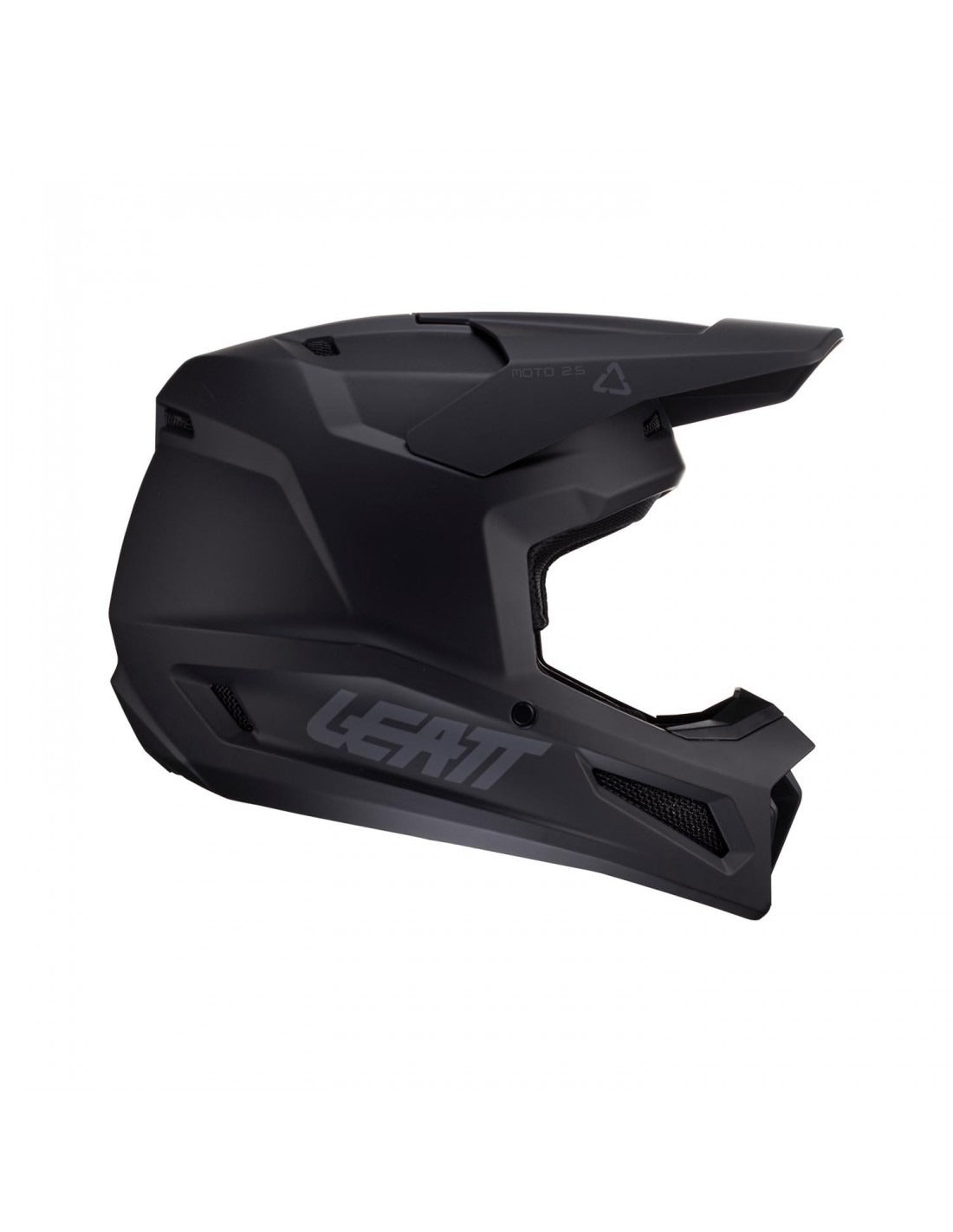 LEATT CASCO MOTO 2.5 V24 STEALTH NEGRO