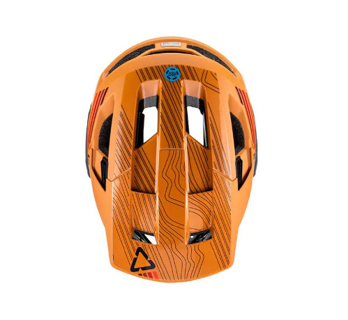 Casco para bicicleta leatt mtb enduro 4.0 Amarrillo/Gris