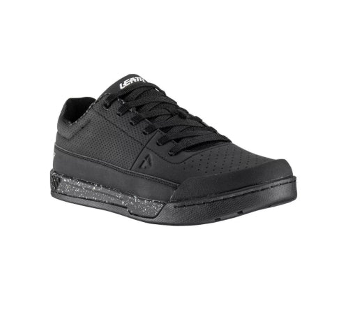 Zapato tenis ciclismo mtb leatt 2.0 flat negro