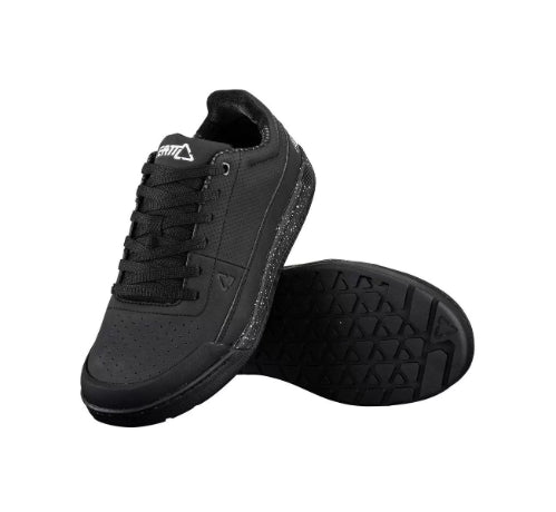 Zapato tenis ciclismo mtb leatt 2.0 flat negro