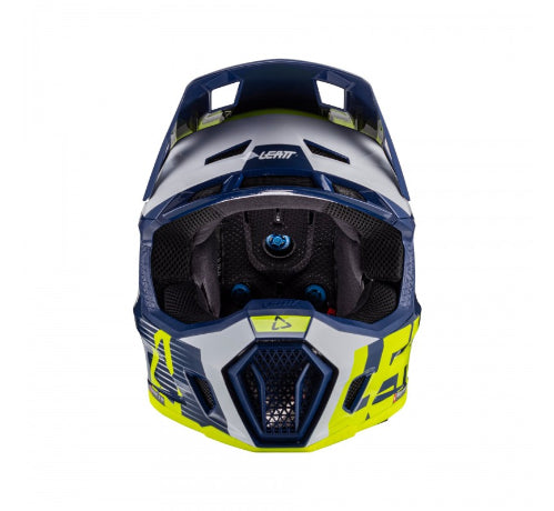Kit casco y goggle leatt moto 7.5 v24 Blue