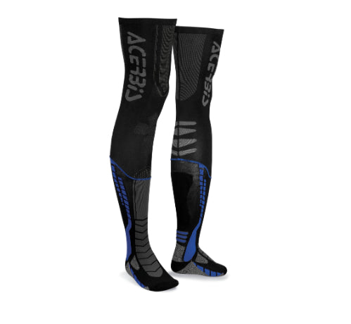 Calceta acerbis X-leg pro azul