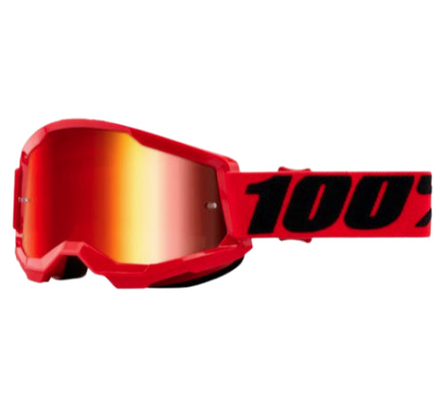 Goggle 100% racecraft 2 rojo lentes rojos